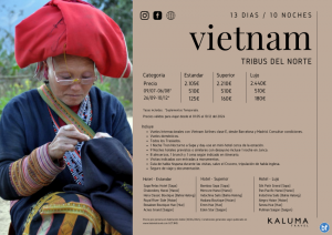 Vietnam Tribus del Norte 13 Das / 10 Noches - Salidas Garantizadas hasta Diciembre desde 2.105 € 