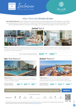 Alua Hotels & Resorts: Diversin frente al mar