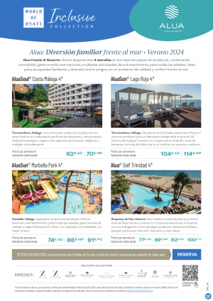 Mlaga y Almera te esperan este verano al mejor estilo de Hyatt Inclusive Collection