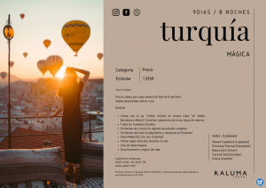 Turqua Mgica 8 noches Salidas Garantizadas hasta Octubre desde 1.350 € 