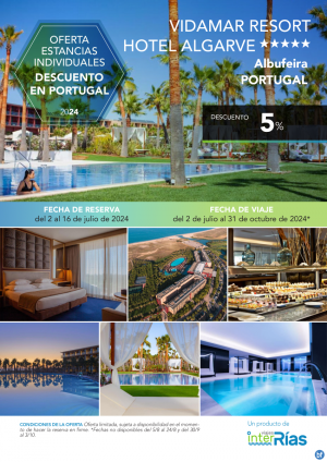 Descuento en Portugal VidaMar Resort Hotel Algarve 5* (Albufeira - Portugal).- Hoteles para Individuales