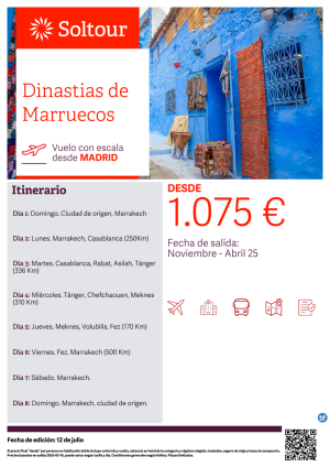 Dinastias de Marruecos - desde Madrid