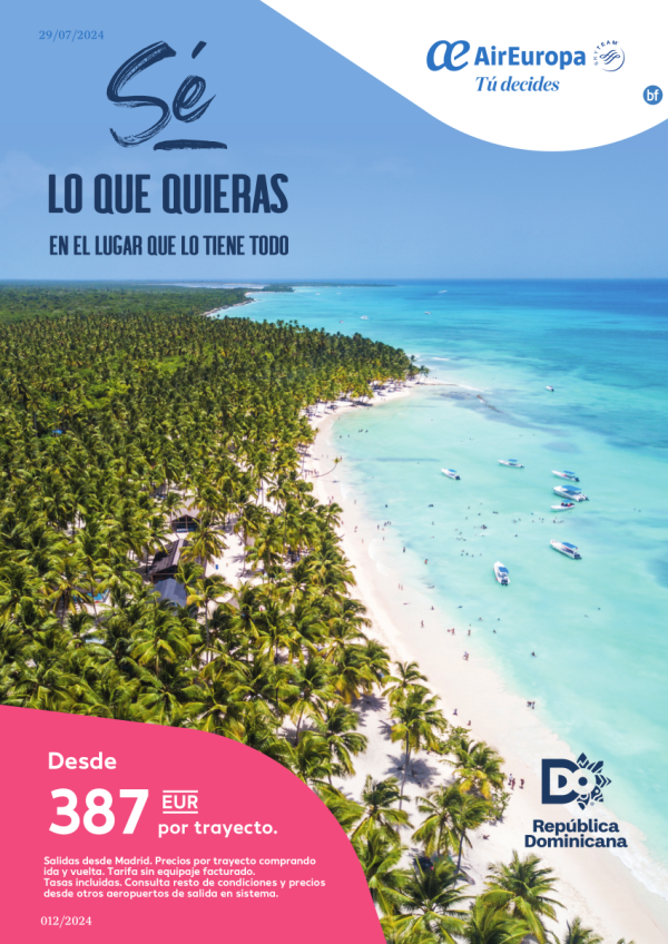 Vuelos a Repblica Dominicana desde 387 € 