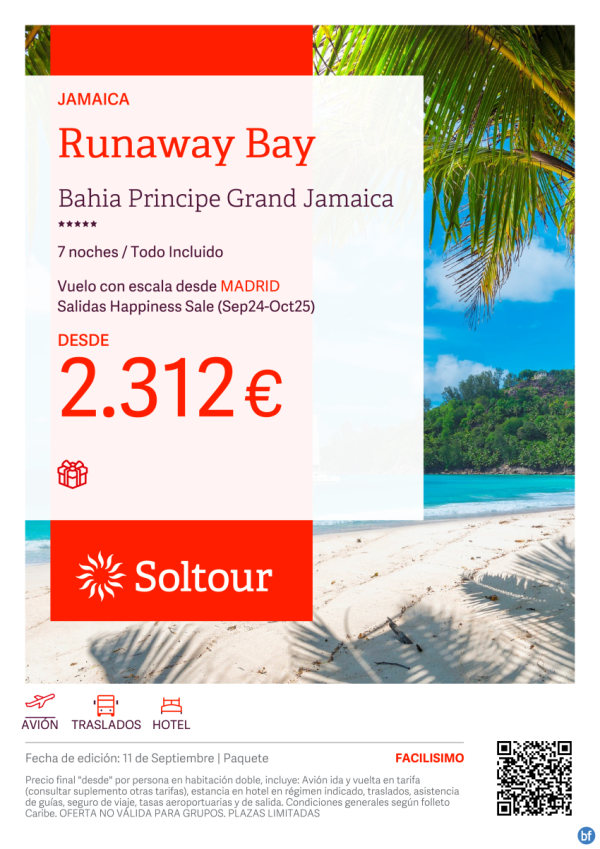 Runaway Bay (Jamaica) en Bahia Principe Grand Jamaica desde 2.312 € , salidas desde Madrid