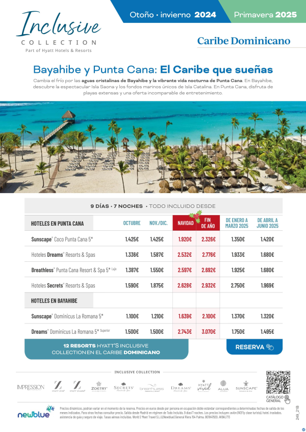 Bayahibe y Punta Cana: el Caribe que sueas - Desde 1.100 € Precios hasta junio 2025