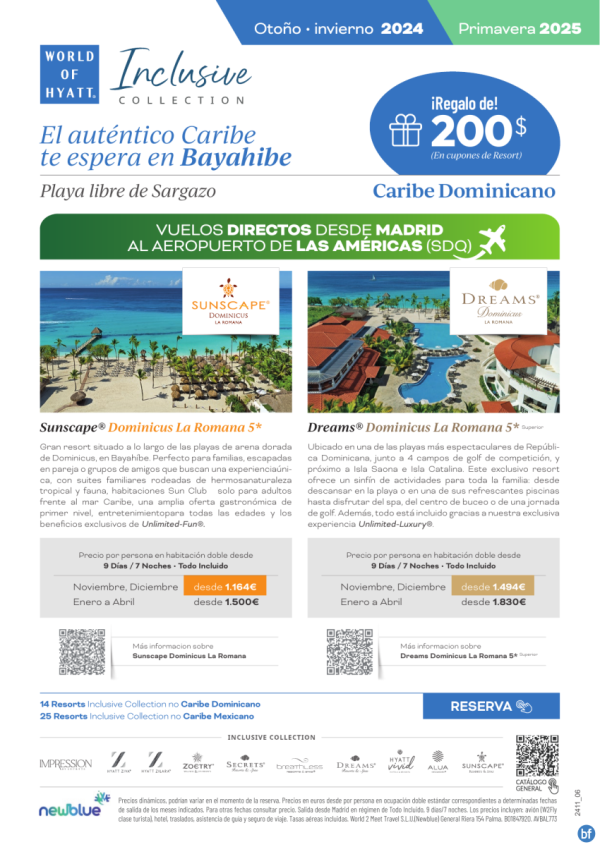 Bayahibe  -?? directos al Aeropuerto de Las Amricas De Nov a Abril 2025 - 200$ ? cupones resort