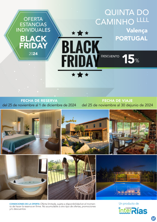 Black Friday Quinta do Caminho LLLL (Valena - Portugal).- Hoteles para Individuales