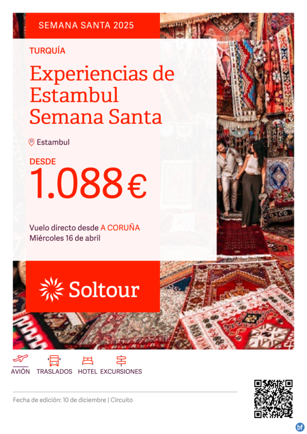 Experiencias de Estambul - Especial Semana Santa, salida 16 Abril desde A Corua