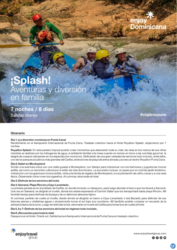 Splash! Aventura y diversin en familia desde 1.245 € 