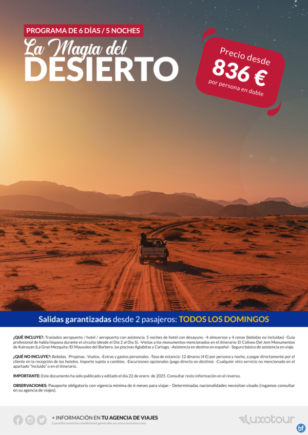 La Magia del Desierto 6 das