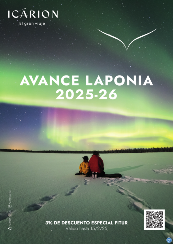 Avance Laponia 2025-26. 3% de descuento especial FITUR