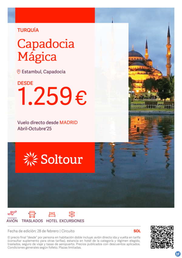 Capadocia Mgica (Turqua) desde 1.259 € , salidas de Abril - Octubre desde Madrid