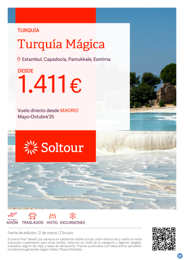 Turqua Mgica desde 1.411 € , salidas de Mayo a Octubre desde Madrid