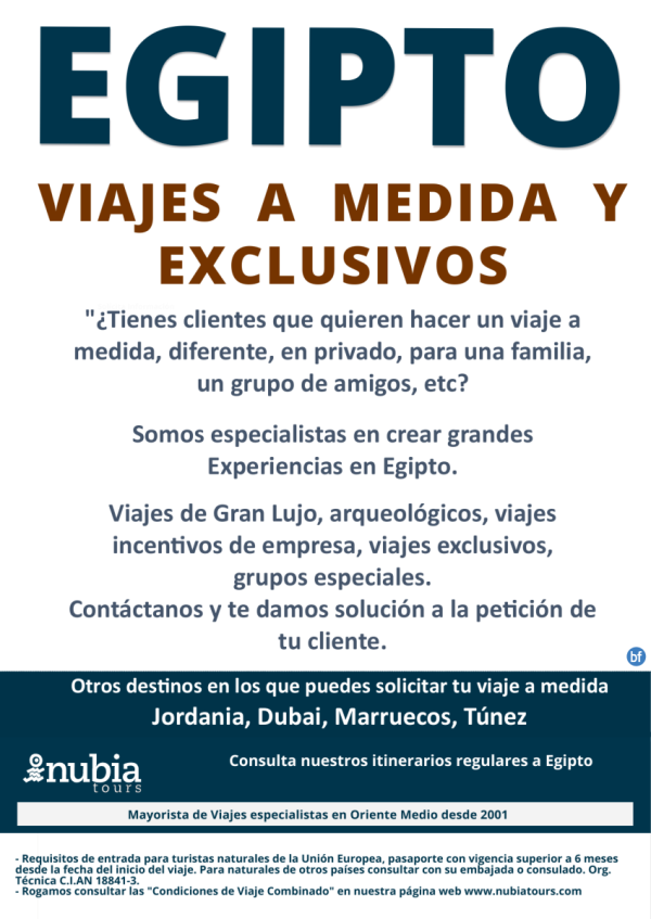Viajes a medida y exclusivos a Egipto