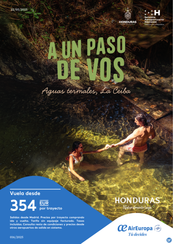 Honduras, a un paso de t - Vuela desde 354 € 