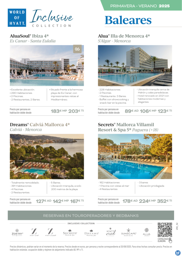 Ibiza, Menorca y Mallorca: un verano de verdad para tus clientes Desde 89 € por persona y noche
