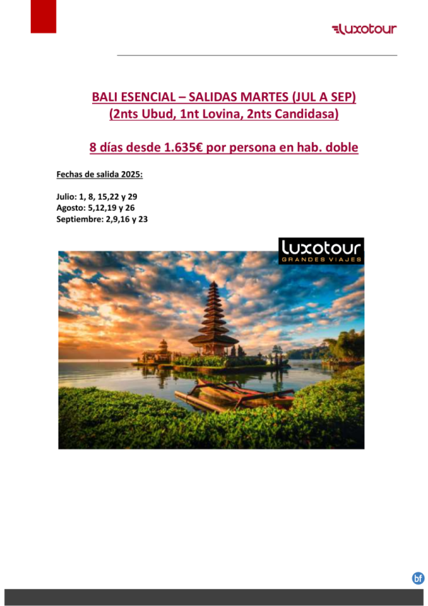 Bali Esencial