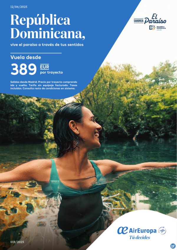 Repblica Dominicana, vive el paraso a travs de tus sentidos - Vuela desde 389 € 