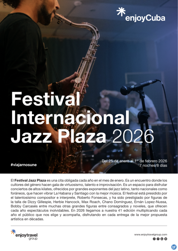 Festival Internacional Jazz Plaza 2026 desde 668 € 