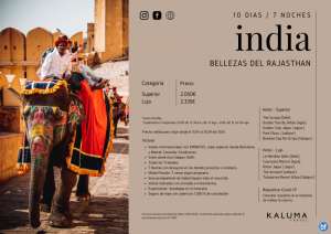 India Bellezas del Rajasthan 10 Das / 7 Noches **con Experiencias** hasta Diciembre desde 2.050 € 
