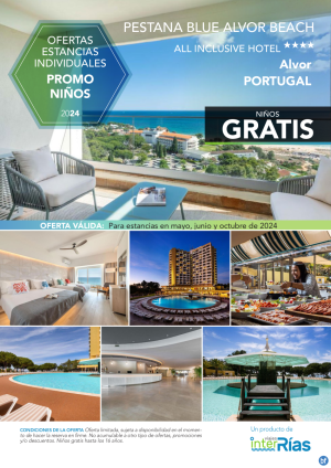 Promo Nios Pestana Blue Alvor Beach - All Inclusive Hotel 4* (Alvor - Portugal).- Hoteles para Individuales