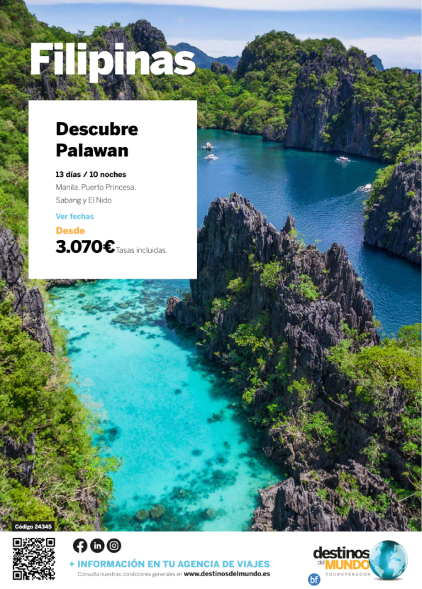 ???Filipinas descubre Palawan 13 d / 10 n desde 3.070 € ???NOVIOS