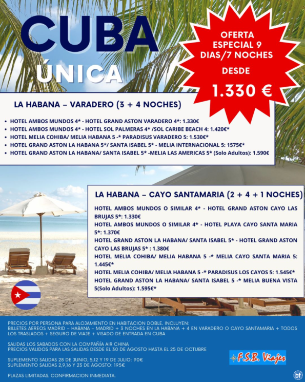 OFERTA Habana - Varadero