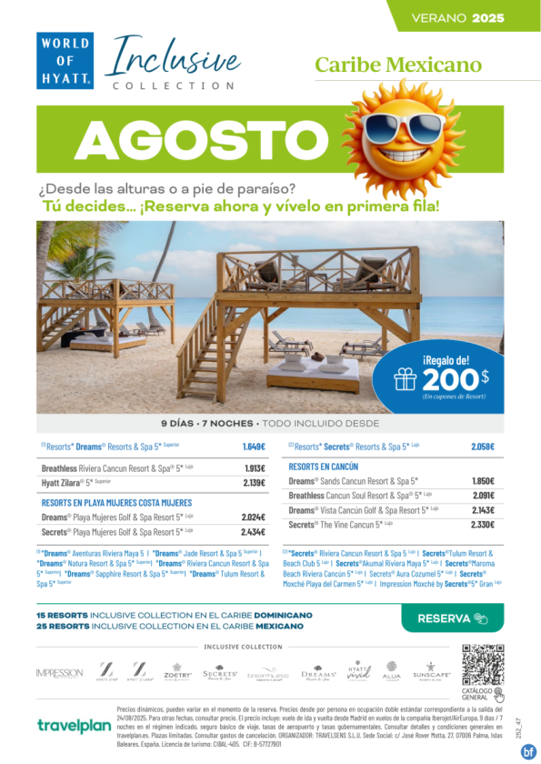 ¡AGOSTO! Caribe Mexicano. Reserva ya desde 1.649 € - Salida 24/08