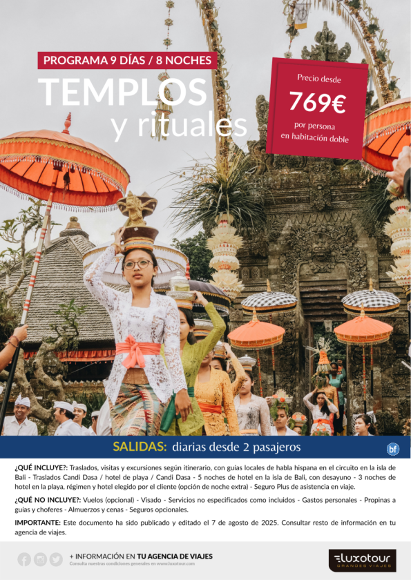 Templos y rituales - 9 días / 8 noches