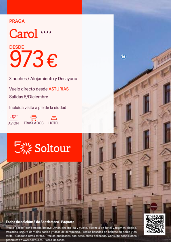 Praga - Puente de Diciembre desde 973 € , salida 5 Diciembre desde Asturias