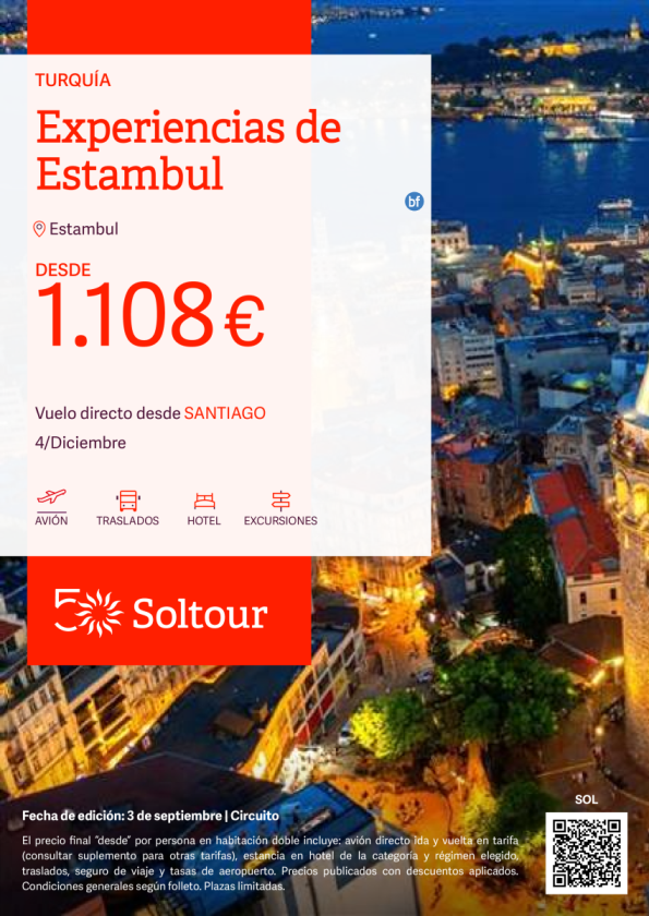 Experiencias de Estambul - Puente de Diciembre desde 1.108 € , salida 4 Diciembre desde Santiago