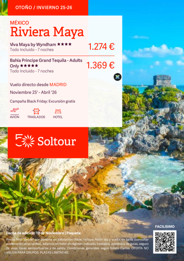 Riviera Maya (México) en Bahia Principe Grand Tequila - Adults Only desde 1.369 € , salidas desde Madrid