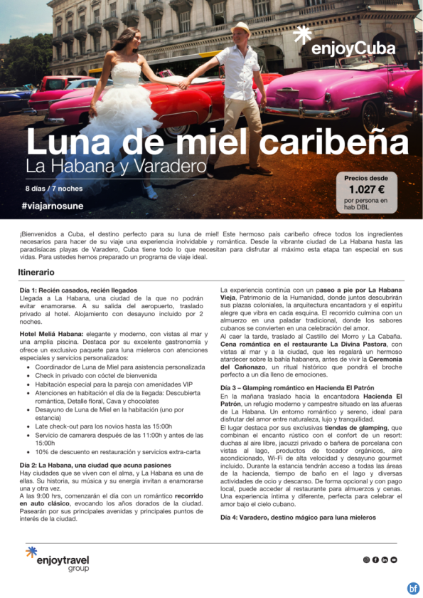 Luna de miel caribeña 8D/7N