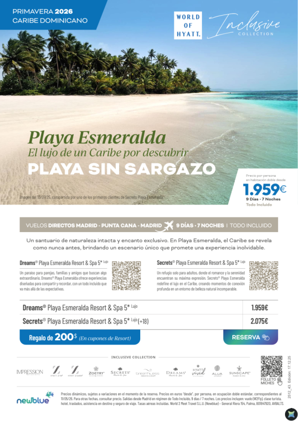 Playa Esmeralda, Miches: la apuesta segura para tus ventas en 2026 - Desde 1.959 &euro; 