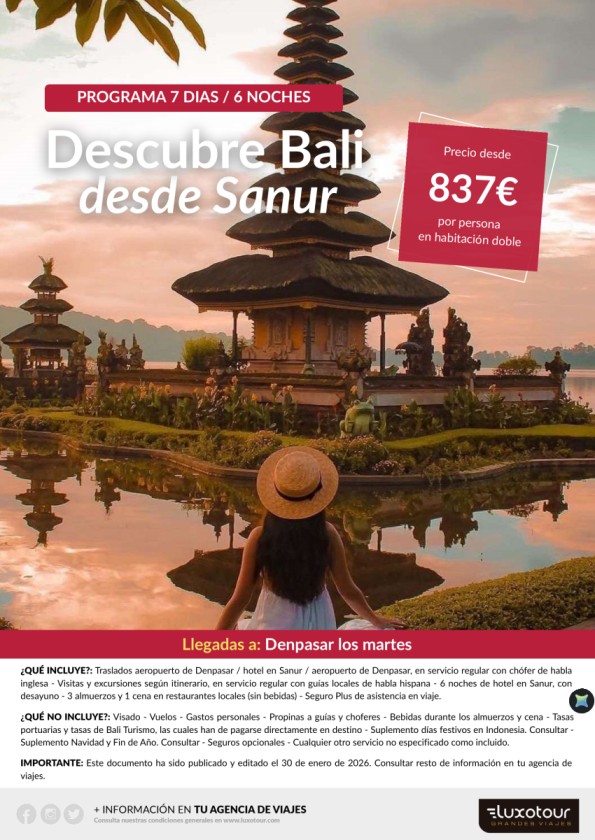 Descubre Bali desde Sanur