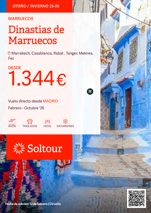 Dinastias de Marruecos desde 1.344 &euro; , salidas desde Madrid