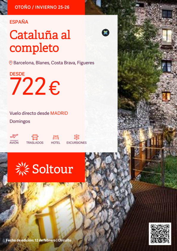 Cataluña al completo desde 722 &euro; , salidas desde Madrid