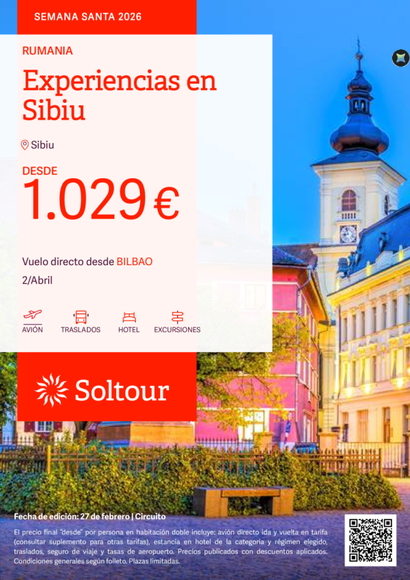 Experiencias en Sibiu - desde Bilbao