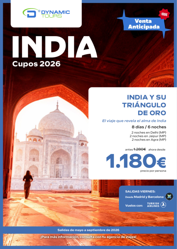 ??????Venta Anticipada 2026 &euro; ?100? de dto.? 1 &euro; .?2?8?0????ahora dsd 1.180 &euro; ?