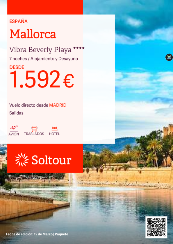 Mallorca - Especial Familias en Vibra Beverly Playa desde 1.592 &euro; , salidas desde Madrid