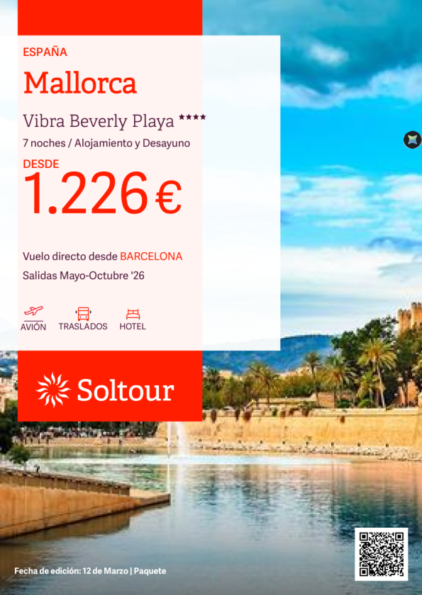 Mallorca - Especial Familias en Vibra Beverly Playa desde 1.226 &euro; , salidas de Mayo a Octubre desde Barcelona