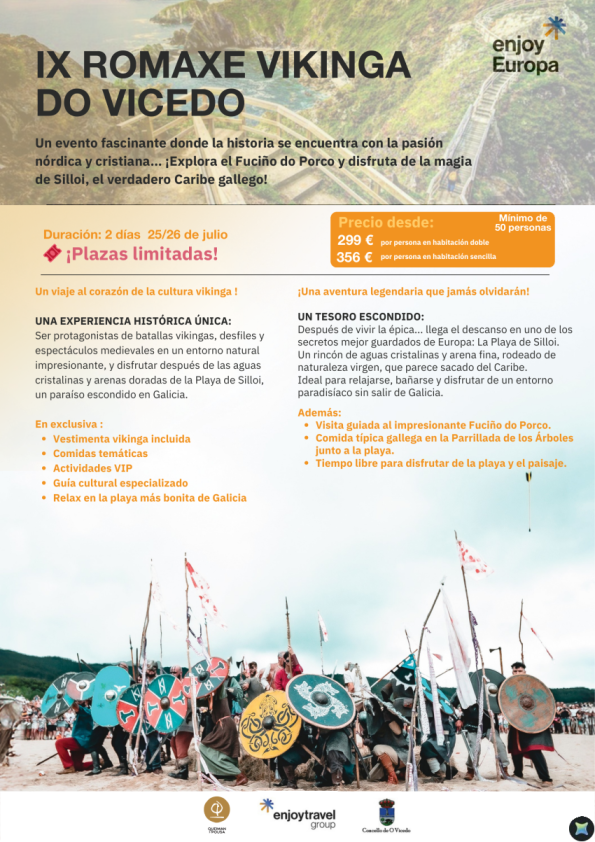 IX Romaxe vikinga do Vicedo desde 299 &euro; 