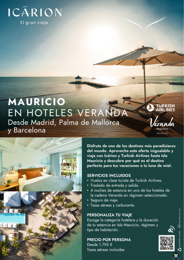 Mauricio en hoteles Veranda