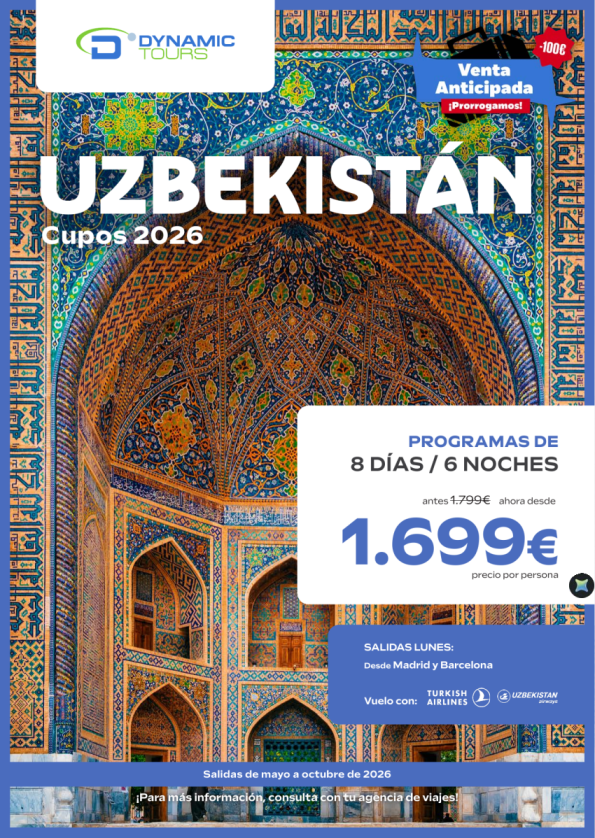 ???????????Venta Anticipada Prorroga 2026 &euro; ?100? de dto.?1?.?7?9?9????ahora dsd 1.699 &euro; ?