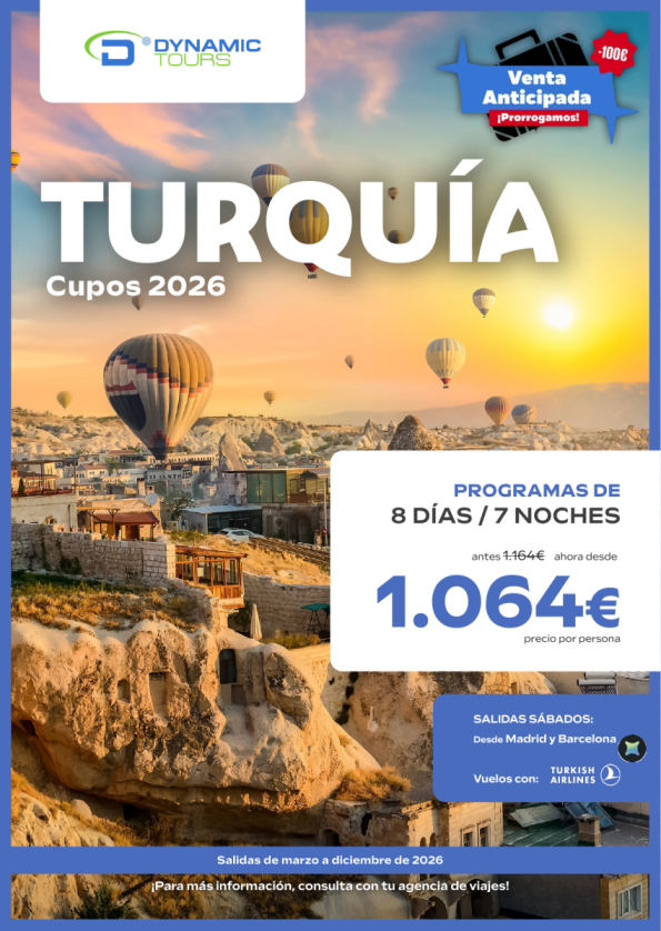 ????????Venta Anticipada Prorroga 2026 &euro; ?100? de dto.?1?.?1?6?4????ahora dsd 1.064 &euro; ?