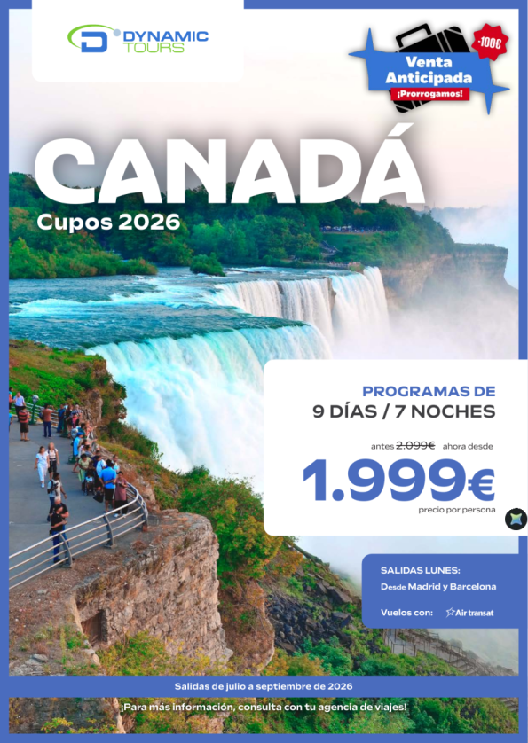 ???????Venta Anticipada Prorroga 2026 &euro; ?100? de dto.?  ?2?.?0?9?9????ahora dsd 1.999 &euro; ?