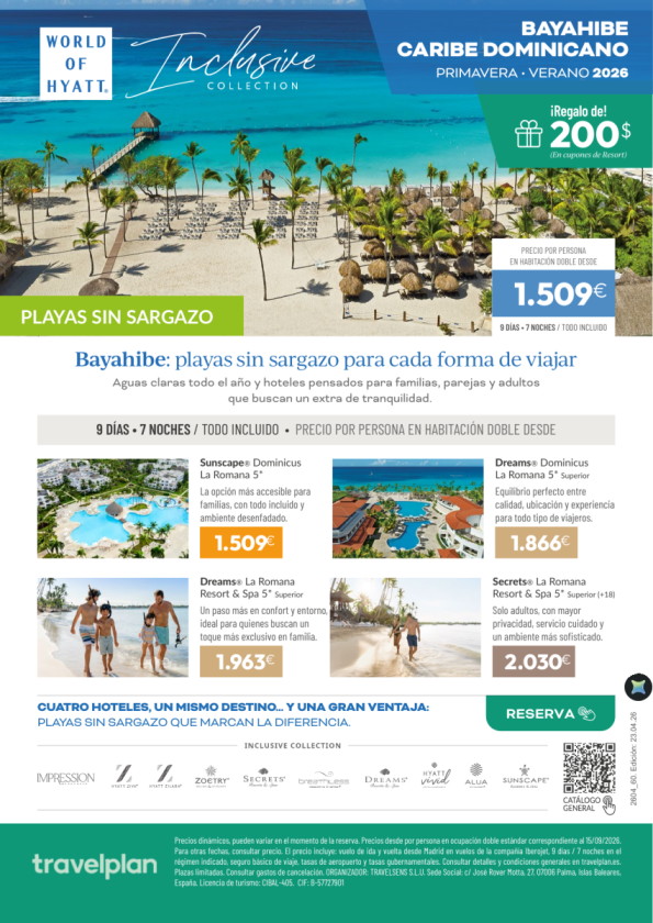 Bayahibe desde 1.509 &euro; : la playa sin sargazo que facilita la venta