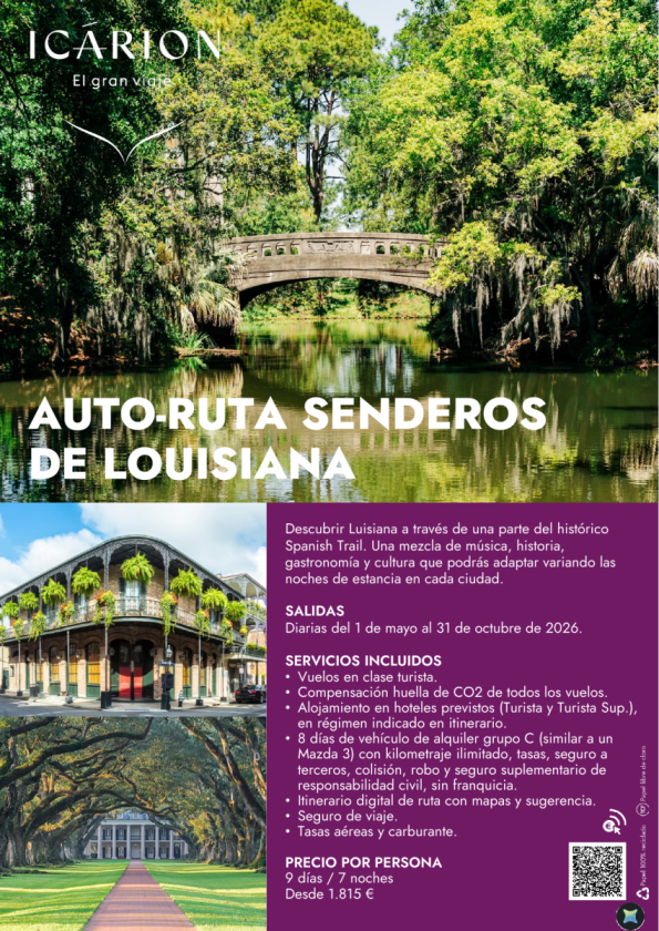 Auto-ruta sendetos de Louisiana