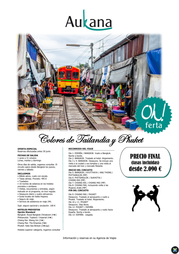 Tailandia, especial junio