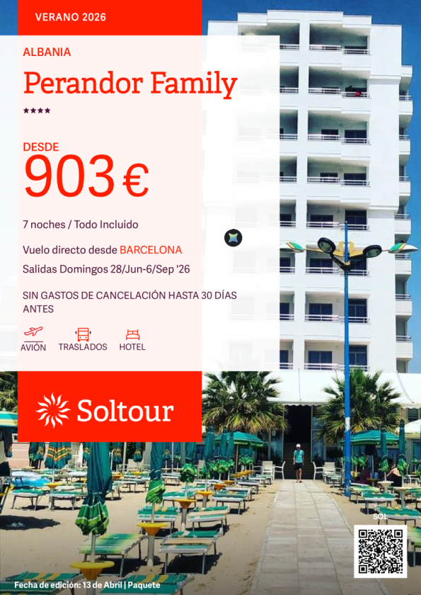 Albania en Penador Family desde 903 &euro; , salidas 28 Junio - 6 Septiembre desde Barcelona